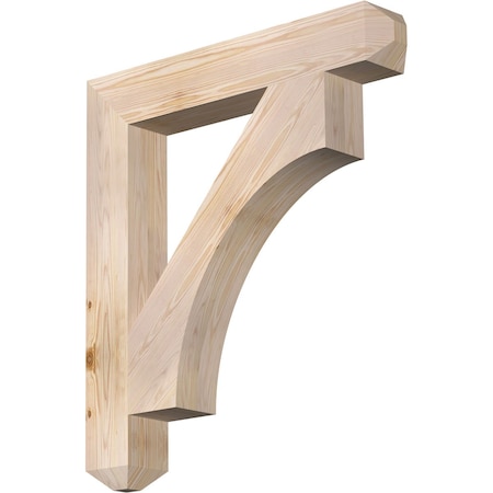 Ekena Millwork Westlake Craftsman Smooth Bracket, Douglas Fir, 5 1/2"W x 36"D x 40"H BKT06X36X40WTL04SDF